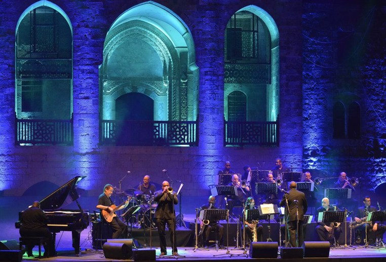 Dizzie Gillespie All-Star Big Band at Beiteddine